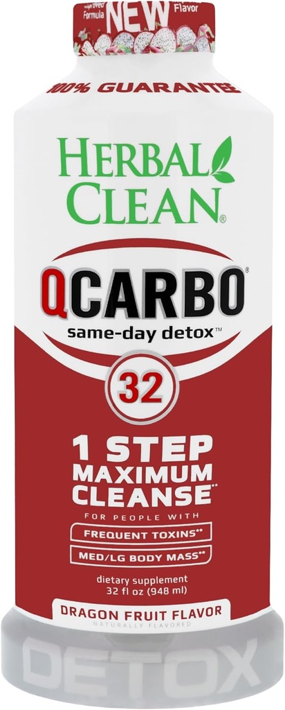 Βότανο Καθαριότητα Ίδιας Ημέρας Premium Detox Ποτό, Δράκος Φρούτα Γεύση, 32 Fl Oz