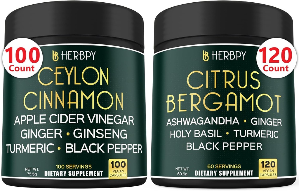 Bundle 6in1 Premium Ceylon Cinnamon Συμπληρώματα & 6in1 Citrus Bergamot Συμπλήρωμα