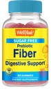 WellYeah Sugar Free Fiber Gummies for Adults (4g)| Digestive Supprt |Prebiotic Fiber Supplement | 60 Count