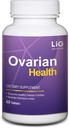 LIG Ovarian Health - Natural Supplement (60 Tablets) - Συρρίκνωση των ωοθηκών - Ισορροπία των επιπέδων ορμονών - Διατήρηση της υγείας των ωοθηκών - Honeysuckle Flower