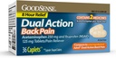 GoodSense Dual Action Acetaminophen και Ibuprofen (NSAID) δισκία, 250 mg/125 mg, Οσφυαλγία, 36 Count
