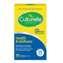 Culturelle Health & Wellness Daily Probiotic Supplement For Men & Women, Βοηθά στην υποστήριξη του ανοσοποιητικού σας συστήματος, Περιστασιακή Διάρροια, Αέριο & Αναρρόφηση, 15 δισεκατομμύρια CFUs, Μη ΓΤΟ, 30 Count