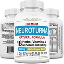 Neuropathy Support Nerve Supplement with 600 mg Pure Alpha Lipoic Acid - Maximum Strength Formula, Fortify Nerves in Fingers, Hands, Toes, & Feet - Best Peripheral Relief Support - 120 Κάψουλες