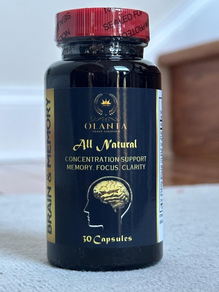 Συμπληρώματα μνήμης εγκεφάλου - Advanced Focus Supplement for Memory Booster, Βελτιστοποίηση εγκεφάλου, Νευρική Ενίσχυση - 1 Φιάλη 60 Καψάκια