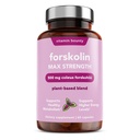 Vitamin Bounty Forskolin Maximum Strength for Weight Loss - Natural Coleus Forskohlii Root Extract Supplement - 20% Standardized Forskolin Powder - Weight Management Support - 60 Capsules