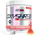 EHP LABS OxyShred Pre Workout Powder - Preworkout Powder with L Glutamine & Acetyl L Carnitine, Energy Boost Drink - Juicy Watermelon, 60 Servings
