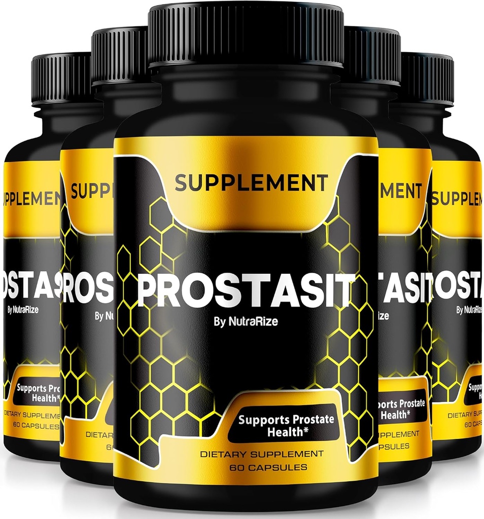 (5 Pack) Κάψουλες Prosta, Όλα τα φυσικά Premium Formula για την υποστήριξη Prostate Heath, επίσημο συμπλήρωμα για την υγεία και την ευεξία, Prosta Sit Pastillas Κριτικές (300 κάψουλες)