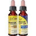 Παιδικό πακέτο ημέρας & νύχτας, Bach RESCUE Remedy Kids Dropper [και] RESCUE Sleep Kids Dropper- 2-Pk, Stress Relief & Sleep Support with Natural Flower Essences, Ομοιοπαθητική, Μη-Alcohol Formula, 10mL Ea