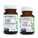 Metagenics Bundle - UltraFlora Spectrum (30 Count) & UltraFlora Women's (30 Count) - για Digestive, Immune Health & Vaginal Health