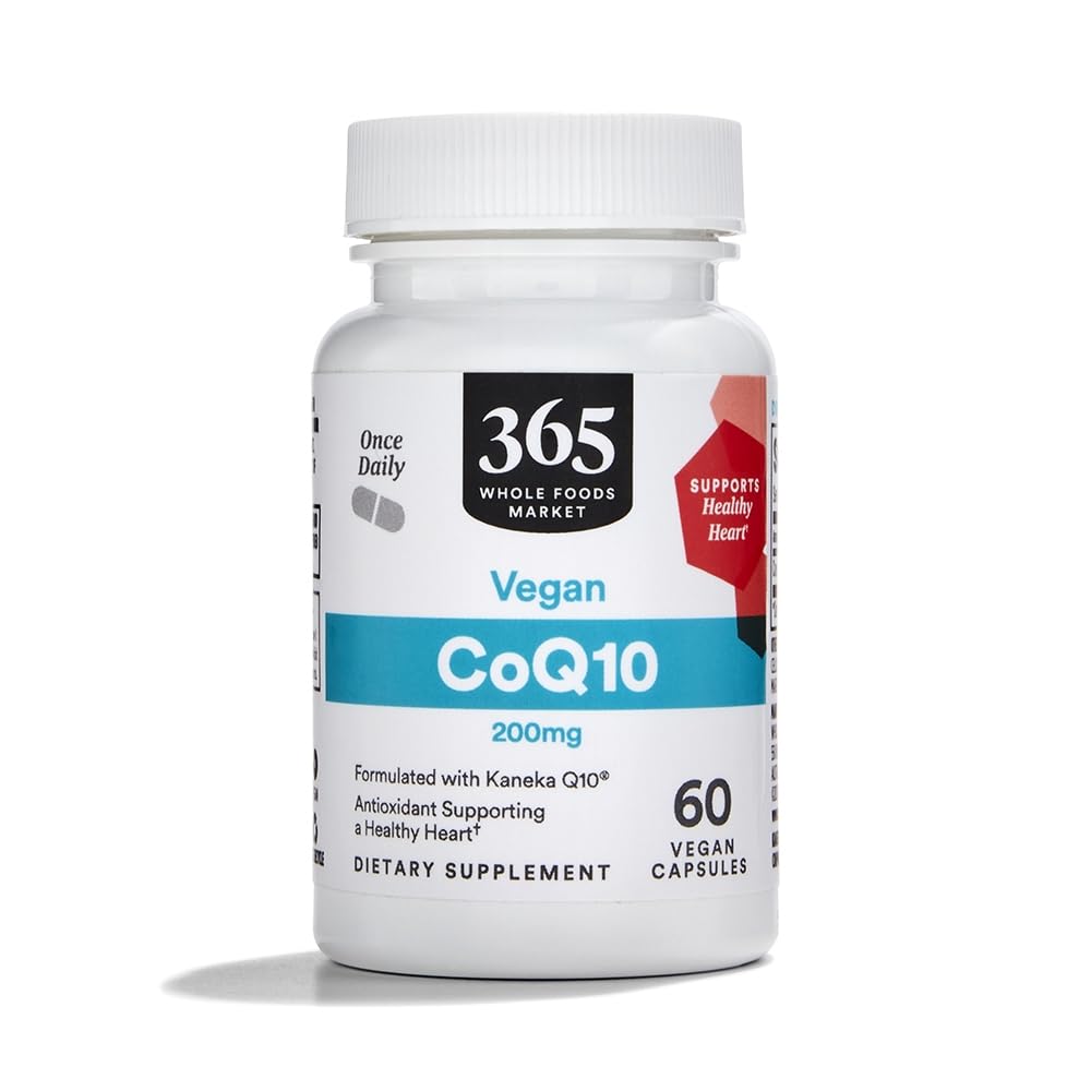 365 από Whole Foods Market, CoQ10 200mg, Vegan, 60 Count
