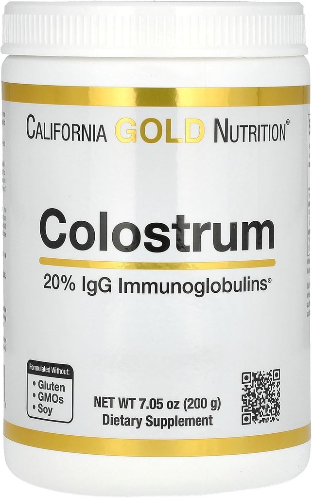 Colostrum της Καλιφόρνιας Gold Nutrition 7,05 oz (200 g)
