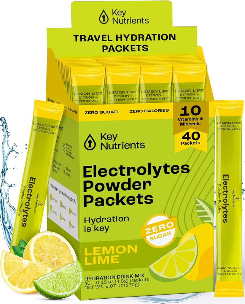ΚΛΕΙΣΤΙΚΑ ΦΥΤΑ Ηλεκτρολυτές Λεμόνι Lime 40’s Stick Packs