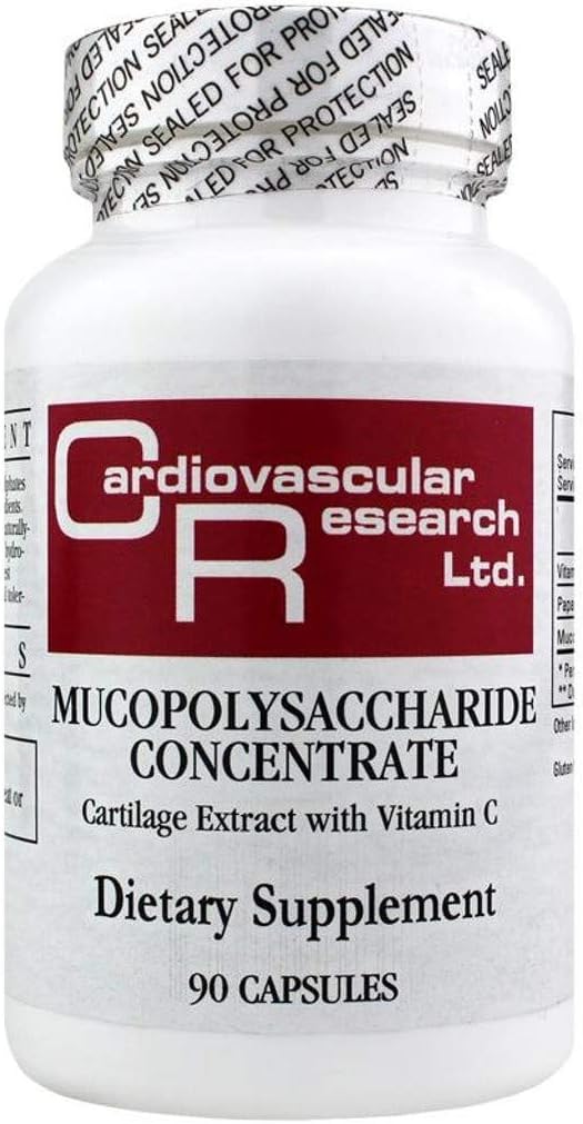 Cardiovascular Research Mucopolysaccharide Concentrate, White, 90 Count
