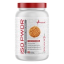 Metabolic Nutrition Whey Protein Isolate ISO PWDR Peanut Butter Cookie, 1.54lb, 23 Servings, 26g Protein, Fast Digesting, Zero Carbs, Delicious Flavor, Very Low Carbs & Fat, Zero Lactose