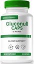 Gluconull Caps, επίσημη Gluco NullCaps Formula, αγνή υποστήριξη για σταθερά επίπεδα και ενέργεια καυσίμου για τη συνολική υγεία, όλα τα φυσικά συστατικά, Gluco Null Glyco Optimizer (60 κάψουλες)