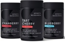 Sports Research Tart Cherry συμπύκνωμα (από το Montmorency Tart Cheries), Cranberry Fruit Complex (με Pacran & Βιταμίνες C & E) & ολόκληρων φρούτων Blueberry συμπυκνωμένο (από οργανικά βατόμουρα)