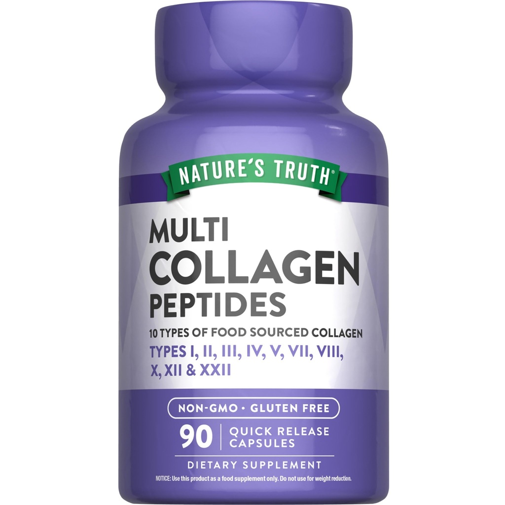 Nature's Truth Multi Collagen Peptides Κάψουλες 