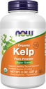 NOW Συμπληρώματα, Kelp σκόνη, Certified Organic, Εξαιρετική πηγή ιωδίου, Super Green, 8-Ounce