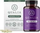 Qualia Life Sciences Bundle Qualia Night & Qualia Senolytic, Science-backed Συμπληρώματα για βαθύ αναζωογονητικό ύπνο και βέλτιστη επισκευή κυττάρων