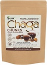 Sayan Siberian Pure Raw Chaga Mushroom Chunks με μαύρο Top Crust 35.2 Oz/ 2.2 lb – Premium Wild-Harved Αντιοξειδωτικό Τσάι για την υποστήριξη του ανοσοποιητικού, Focus και Digestive Υγεία - Μη ΓΤΟ