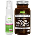 Vegan Omega-3 Algae Oil + Super B12-Complex 5000mcg Vegan Bundle, Υψηλή συγκέντρωση DHA & EPA + Υψηλή δύναμη B12 Cherry Flavor Sublingual Spray, από Igenus