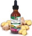 Απάντηση της φύσης Ginger με οργανικό αλκοόλ, 2-Fluid ουγγιά