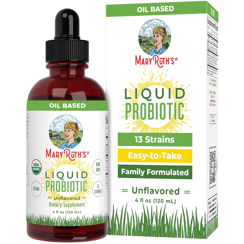 MaryRuth Organics USDA Organic Liquid Probiotic 
