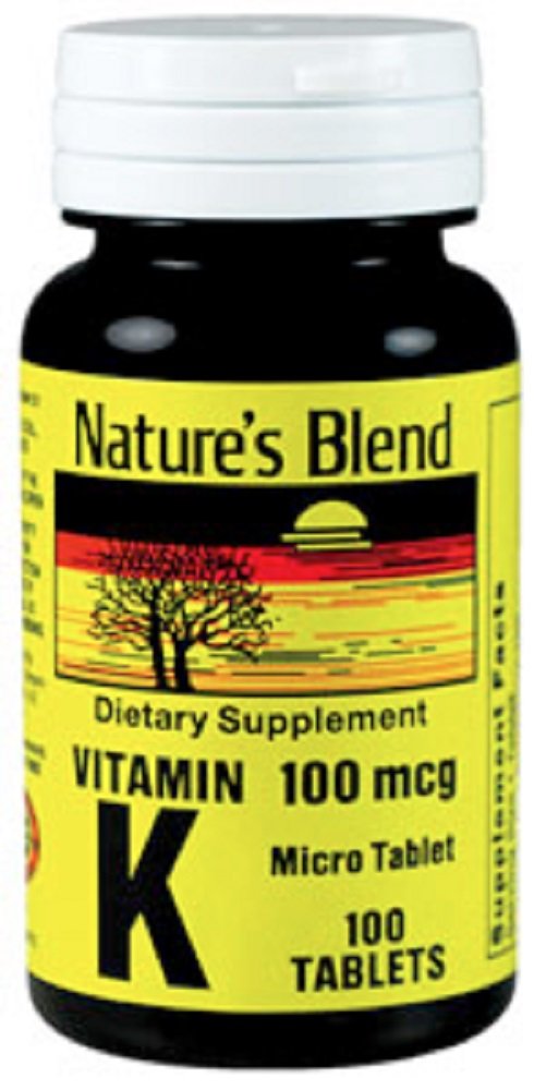 Vitamin K 100Mcg Δισκία 100 Ct