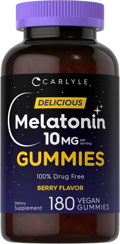 Carlyle Melatonin Gummies 10mg 