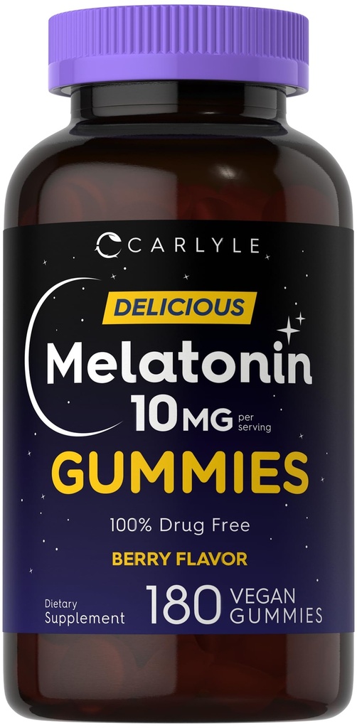 Carlyle Melatonin Gummies 10mg 