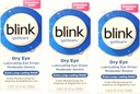 Blink GelTears Lubricating Οφθαλμικές σταγόνες για ξηρό μάτι, Extra Long-Lasting Relief, Ενυδατική Φόρμουλα, Μέτρια έως Σοβαρή ξηρότητα, 0,34 fl oz (Pack of 3)