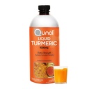 Qunol υγρή κουρκουμίνη με μαύρο πιπέρι, Turmeric συμπλήρωμα 1000mg, επιπλέον δύναμη, κοινή υγεία, 60 εξυπηρετούν, 30,4 fl oz