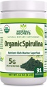 Herbal Secrets Organic Spirulina Powder 16 Oz