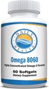 Ωμέγα 8060 2400mg Ωμέγα 3 Κοινό συμπλήρωμα υγείας ιχθυέλαιο 60 softgel - 1 μήνας προσφοράς