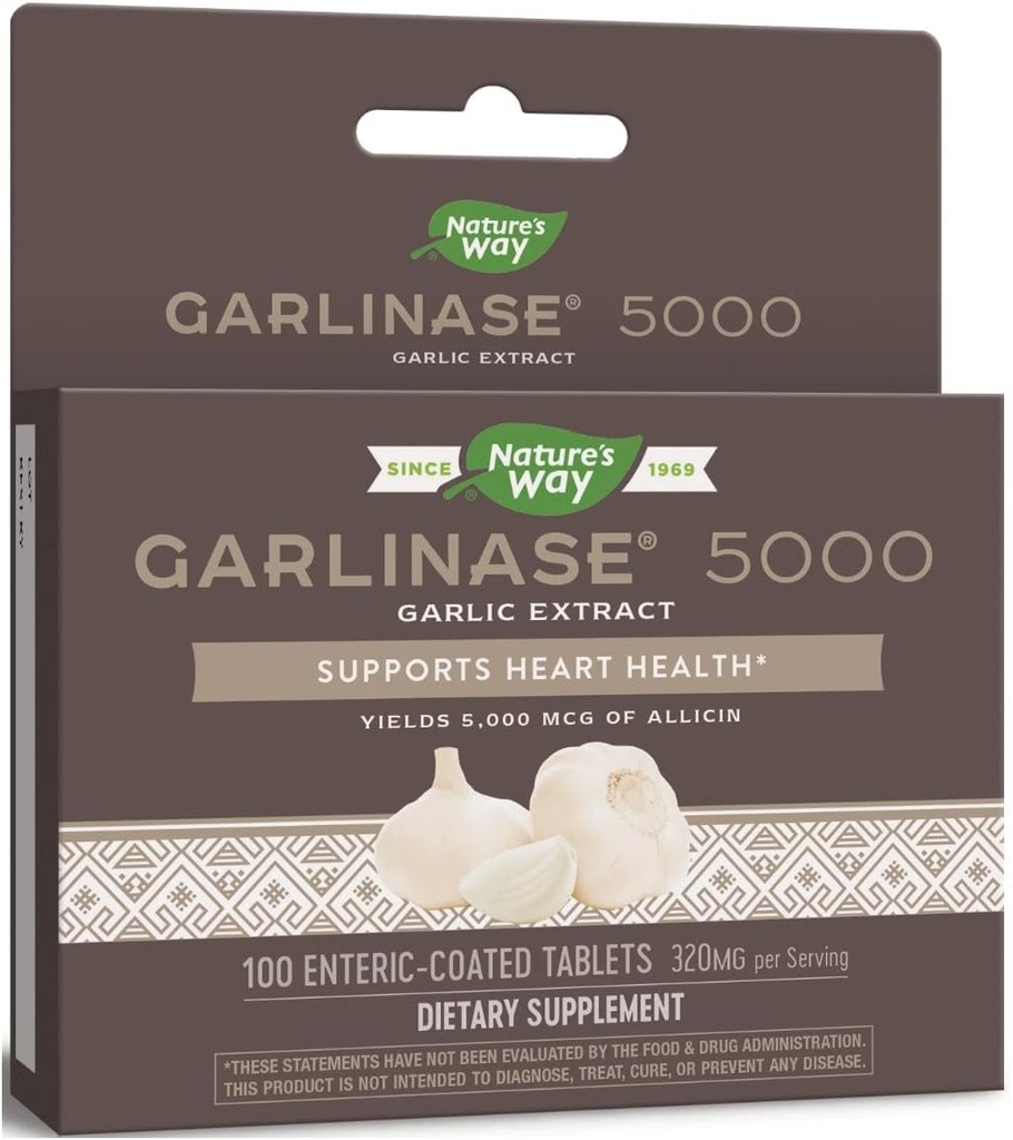 Τρόπος της φύσης Garlinase Fresh, 100 δισκία