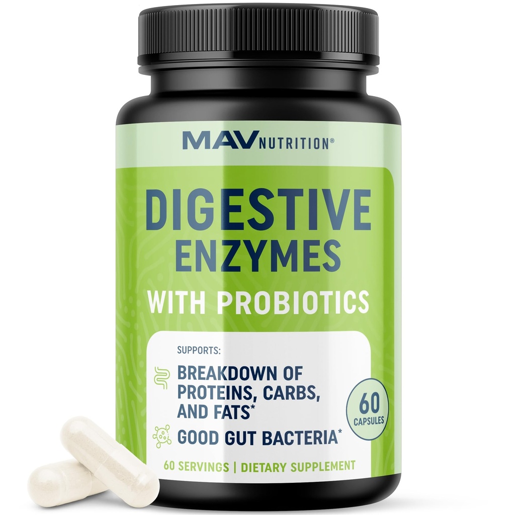 Enzimas Digestivas con Probióticos 
