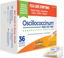 Boiron Oscillococcinum Homeopathic Medicine for flu-Like Symptoms, White, 36 Count