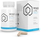 Mind Lab Pro® Universal NootropicTM Brain Booster Supplement for Focus, Memory, Clarity, Energy - 60 Κάψουλες - Φυτικές, φυσικά πηγασμένες βιταμίνες μνήμης για την καλύτερη υγεία του εγκεφάλου