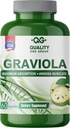 GRAVIOLA MAX - Pure Graviola Extract Supplement - Soursop (Annona muricata) - Αναμνηστικό του ανοσοποιητικού συστήματος & Αντιοξειδωτικά σε κάθε κάψουλα της Pure Graviola