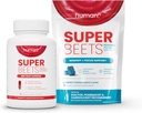 Ανθρώπινα SuperBeets Κάψουλες ρίζας τεύτλων & μνήμη + Μάσα εστίασης