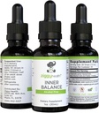 Ziggy Health Inner Balance Tincture - Εντερική Φόρμουλα Υποστήριξης, Μαύρο Υγρό Καρύδι, Επιβλαβές Καθαρισμός Οργανισμού, Βότανο Remedy, Συμπλήρωμα, Χωρίς Γλουτένη, 1 ουγγιά