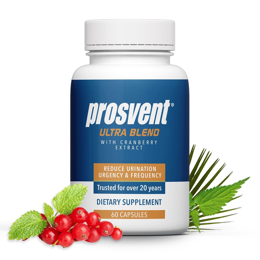 Advanced Prostate Support Ultra - Φυσικό συμπλήρωμα με πριόνι Palmetto, Pygeum, Lycope, Stinging Nattle, Beta Sitosterol, Cranberry και περισσότερα για να διευκολύνει την ουρική συχνότητα & Επείγοντα (60 Count)