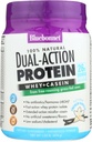 Bluebonnet Διατροφή διπλής δράσης πρωτεΐνη σκόνη, Whey από χόρτο Fed Αγελάδες, Δεν προστίθεται ζάχαρη, μη ΓΤΟ, Γλουτένη & Χωρίς σόγια, Kosher γαλακτοκομικά, γαλλική βανίλια γεύση, Off-white, 16.8 Oz