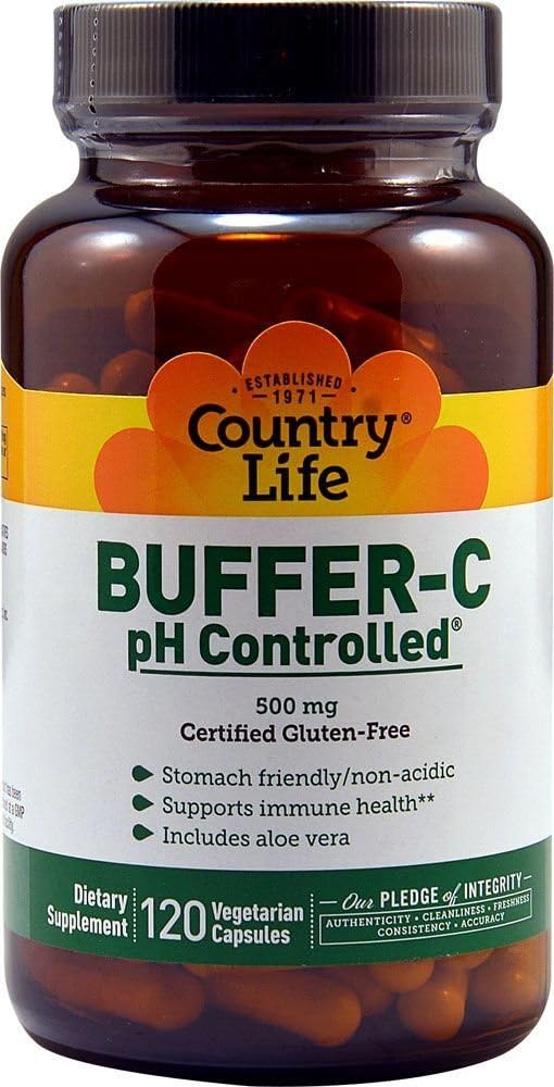 ΧΩΡΑ ΖΩΗ Βιταμίνες Buffer C,PH CNTRLD 500 MG, 120 VCAP