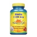 Ζωή της φύσης Βιοτίνη 2500mcg 