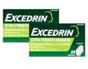 Excedrin Extra Strength - 24 Caplets, Συσκευασία των 2