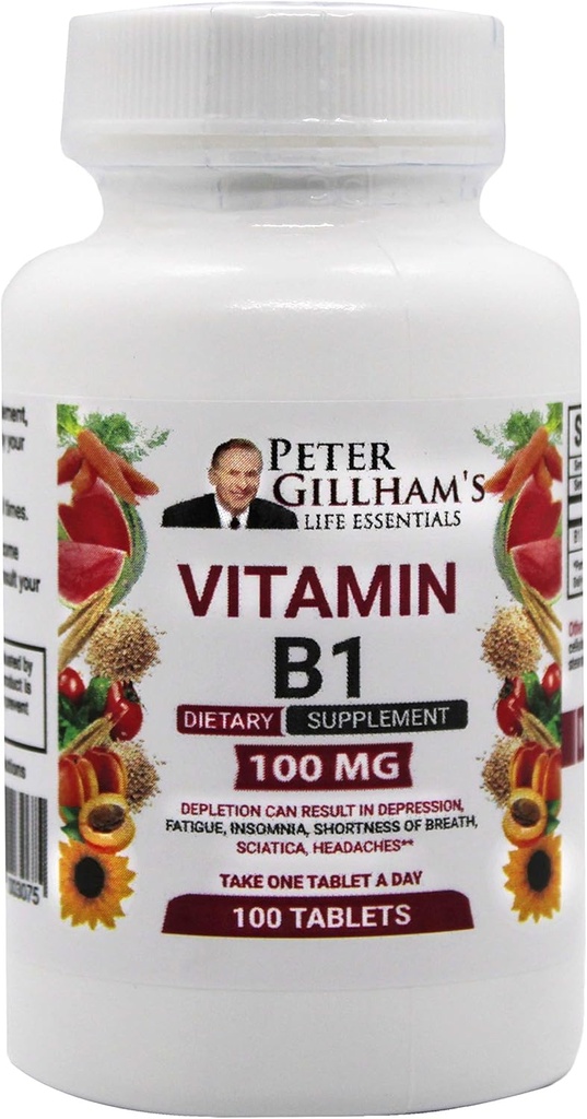 Peter's Choice B1 Δισκία Συμπλήρωμα διατροφής (B1 100mg, 100 δισκία)