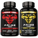 Prime Labs Prime Test Testosterone Booster (60 ct) + Tongkat Ali Plus (60 ct)