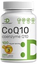 ΑΝΑΛΥΤΙΚΗ ΣΥΜΠΛΗΡΩΜΑ CoQ10 100mg με Ωμέγα 3 100mg, 240 κάψουλες 