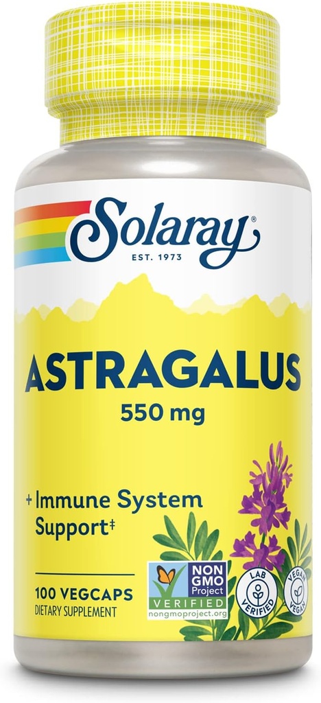 SOLARAY Astragalus Root 550mg 
